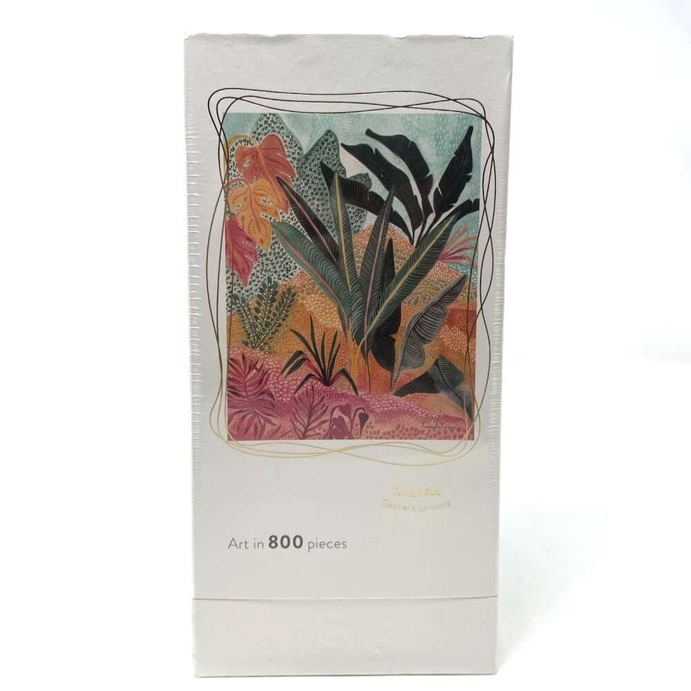Art Puzzle 800 Pieces - Tropical Design